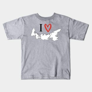 I love Prince Edward Island Kids T-Shirt